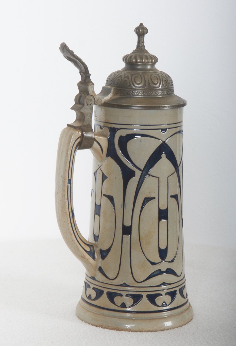 Boccale Da Birra In Ceramica Nera 0,6L Con Aquila Tedesca - Stemma Medievale Della Germania - Regalo Perfetto Per Oktoberfest E Appassionati Di Birra