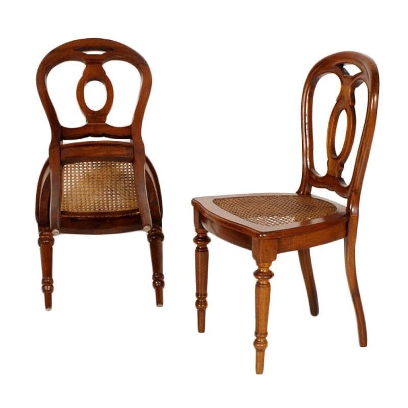 Set mit 6 Stühlen und Esstisch aus 19. Jh bei Pamono kaufen