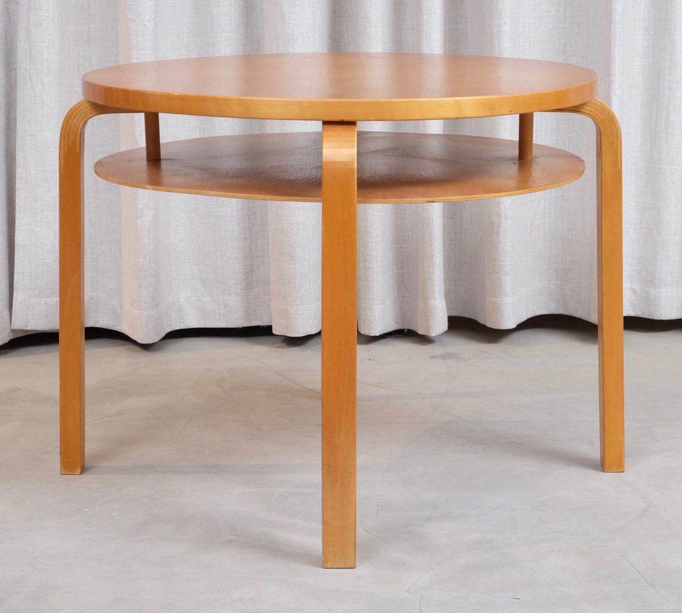 Vintage No. 907 Side Table by Alvar Aalto for Artek, 1940s ...