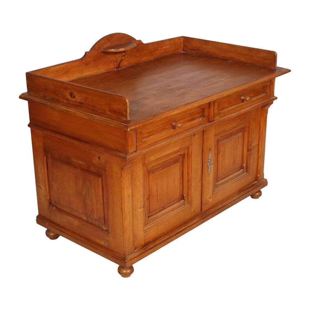 Antique Country Larch Washbasin for sale at Pamono