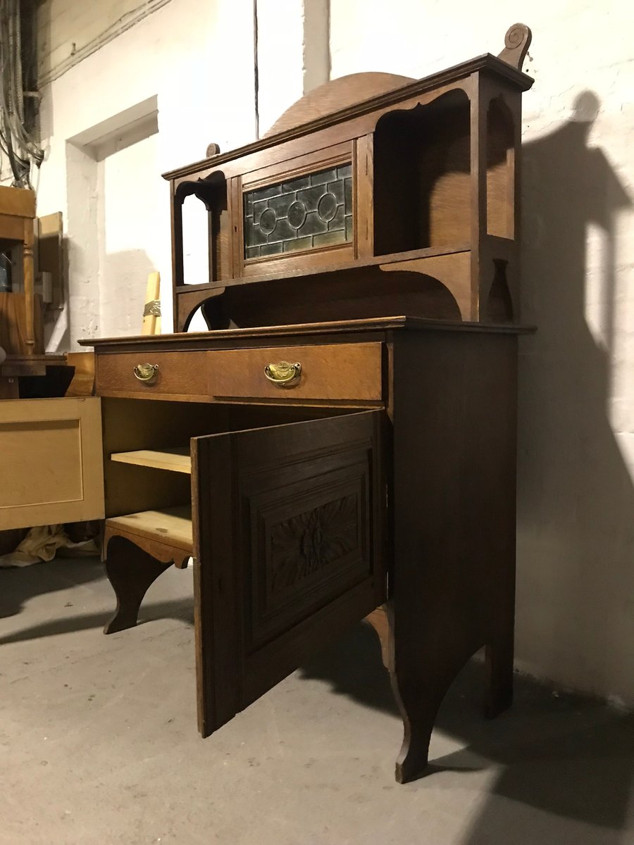 Antiker Arts And Crafts Frisiertisch Bei Pamono Kaufen