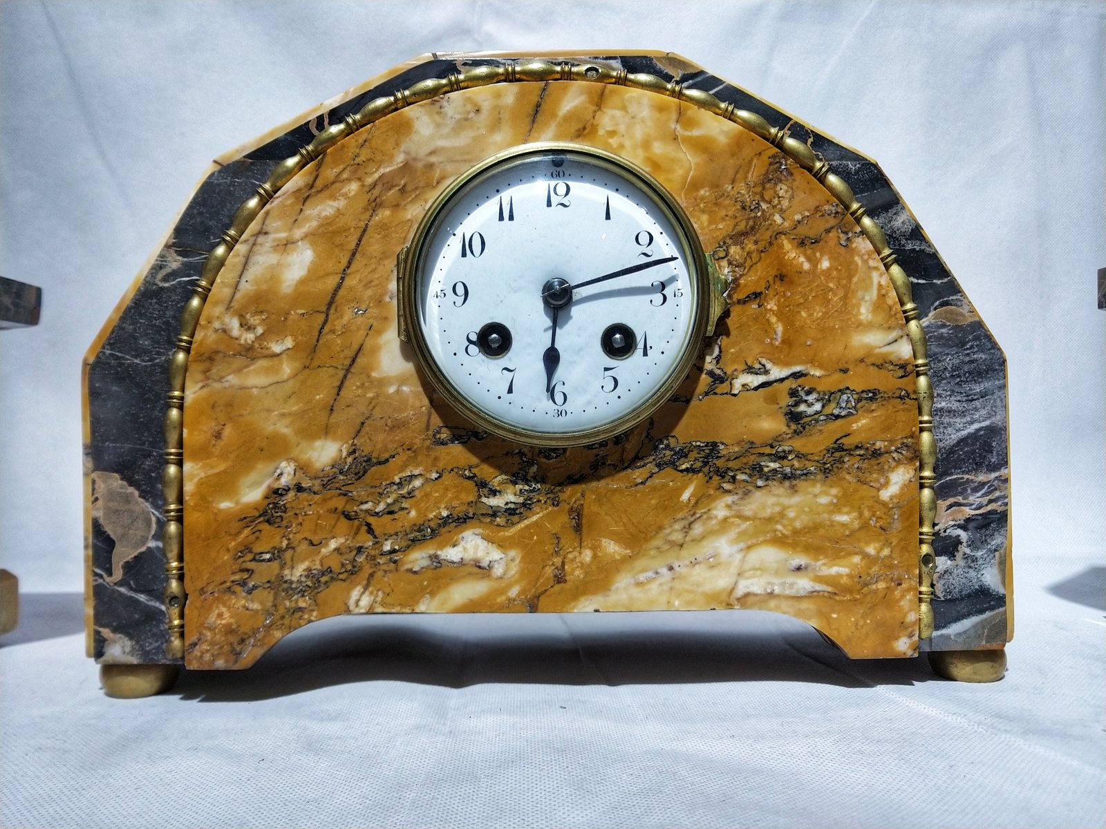 Horloge à Pendule Art Déco en