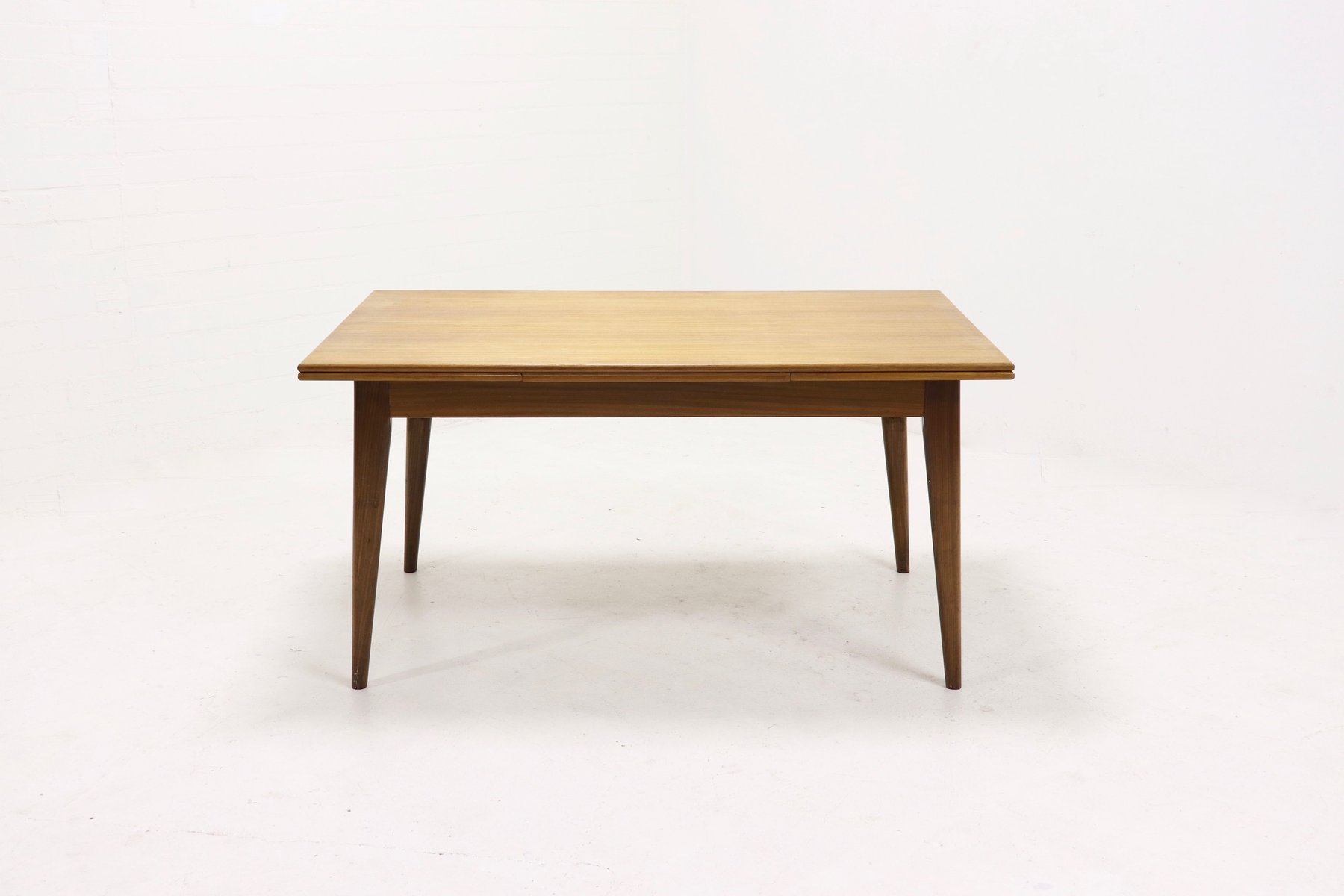 Großer Ausziehbarer Esstisch gro 223 er ausziehbarer esstisch aus teak 1960er bei pamono Großer Ausziehbarer Esstisch gro 223 er ausziehbarer esstisch aus teak 1960er bei pamono