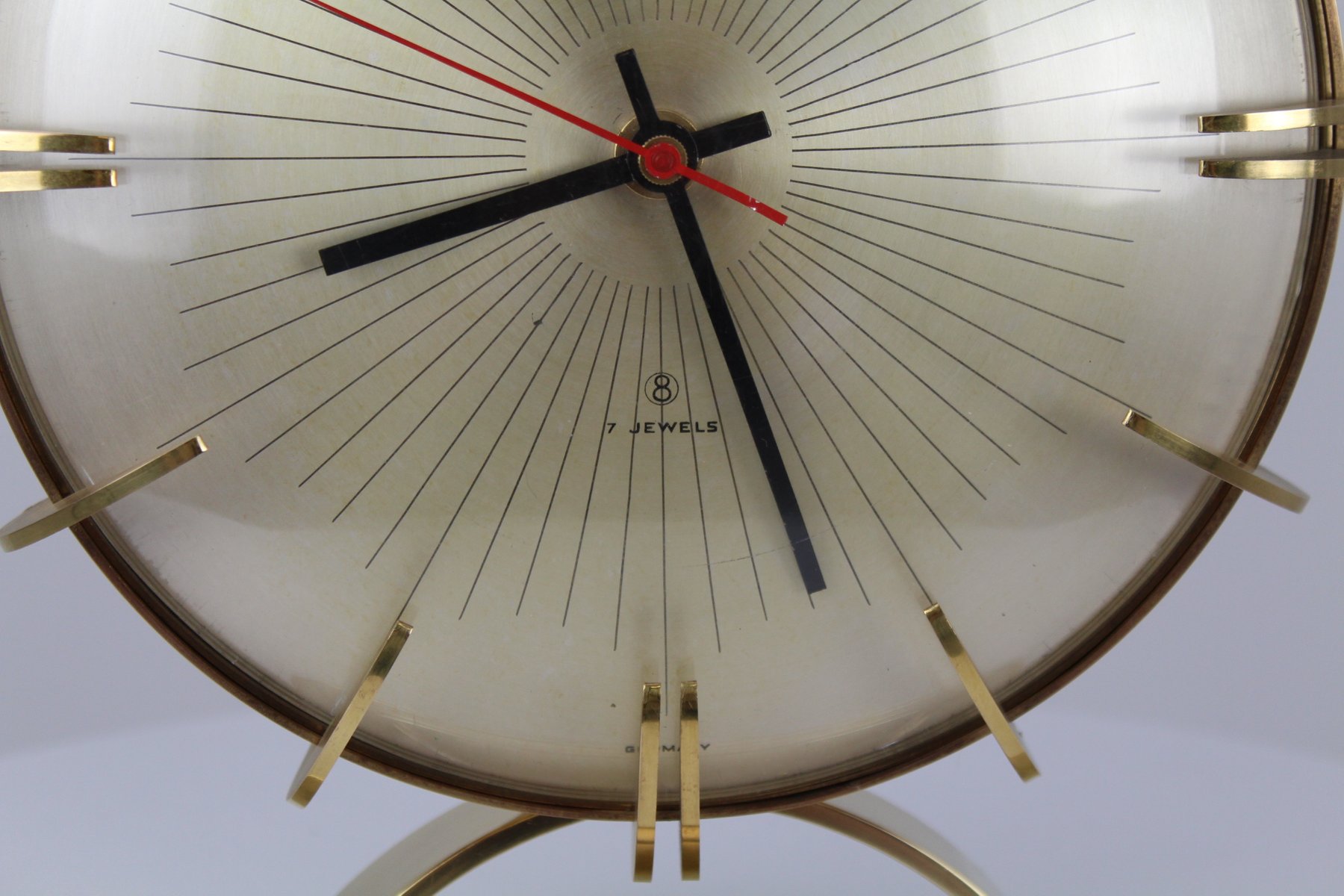Vintage German Table Clock from Europa for sale at Pamono