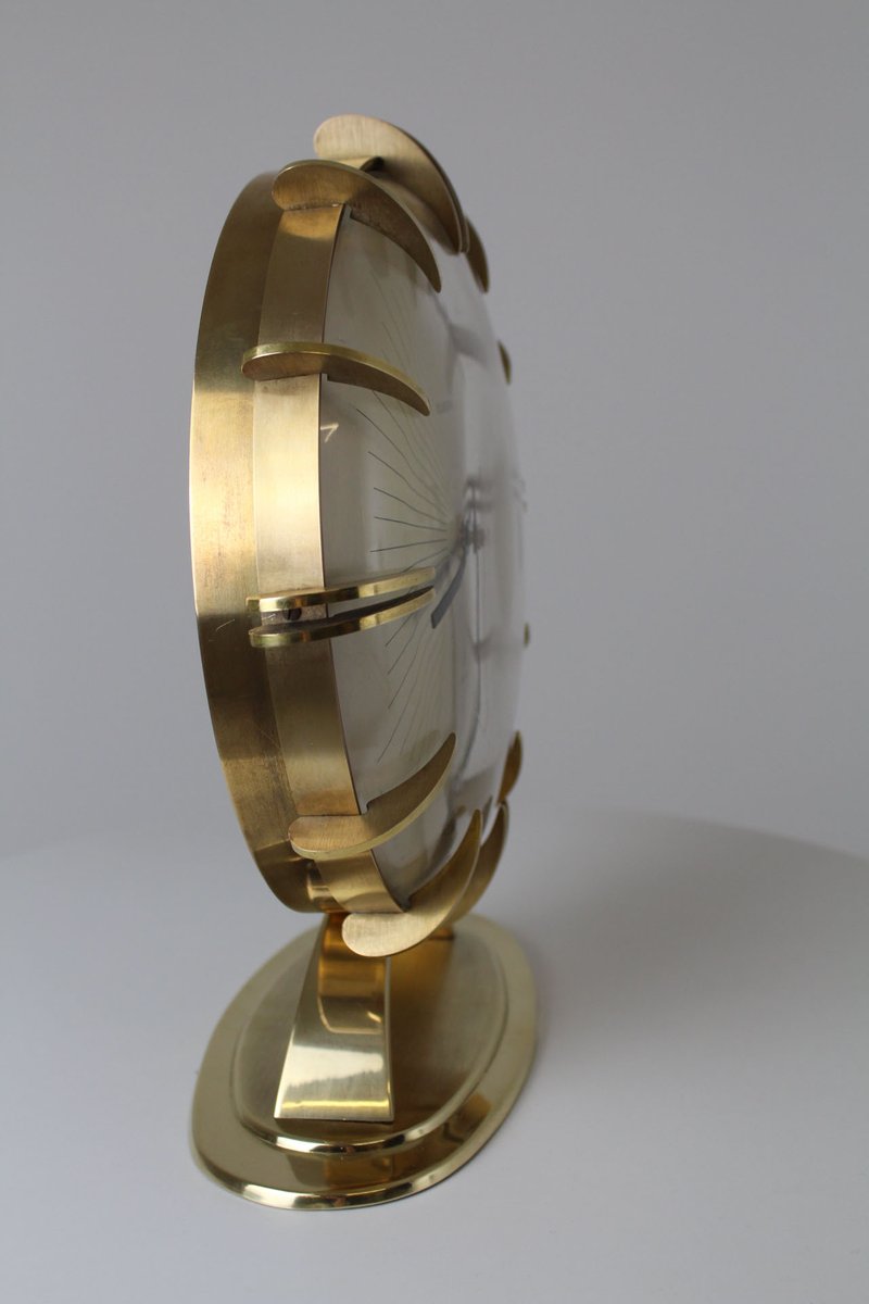 Vintage German Table Clock from Europa for sale at Pamono