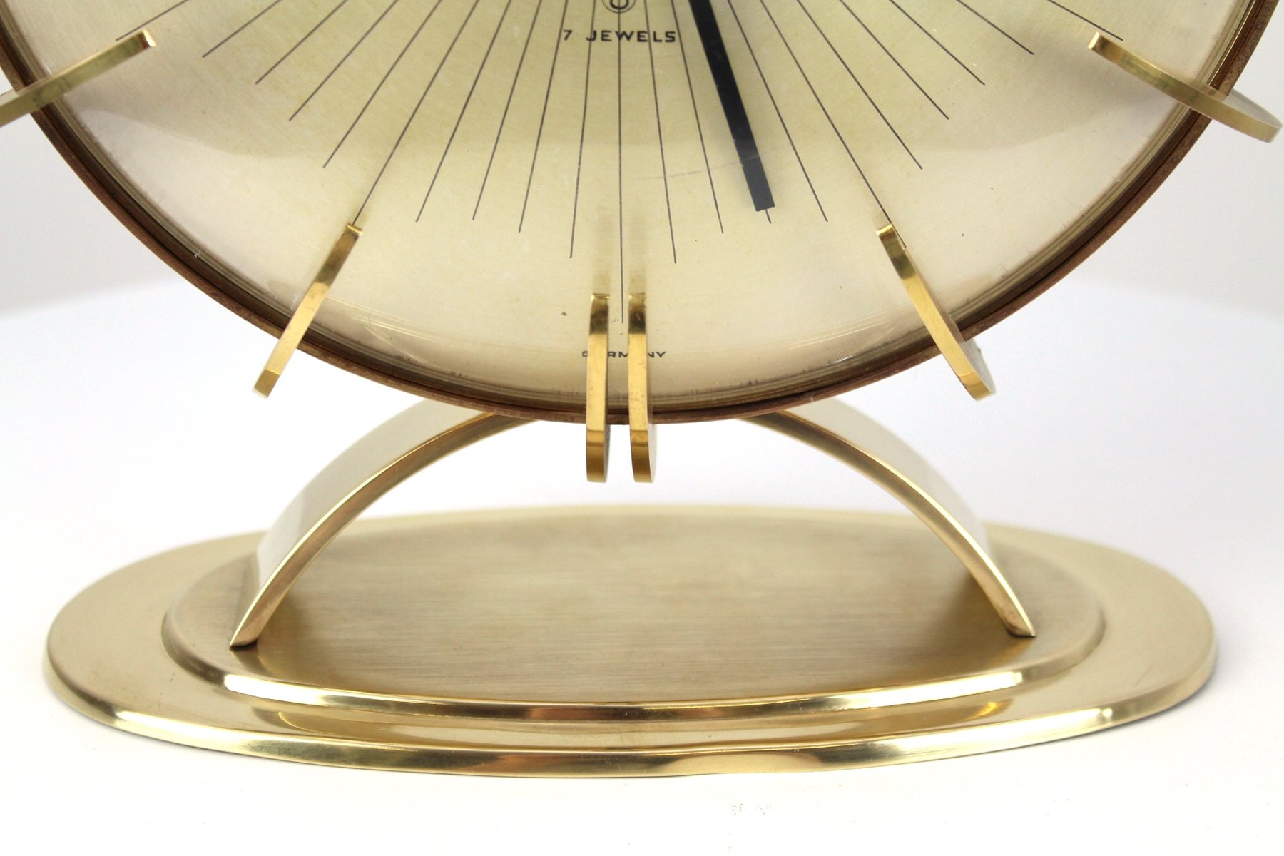 Vintage German Table Clock from Europa for sale at Pamono