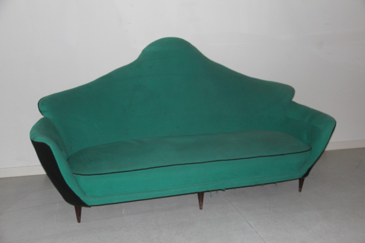 Italienische Mid-Century Wohnzimmergarnitur, 1950er bei Pamono kaufen