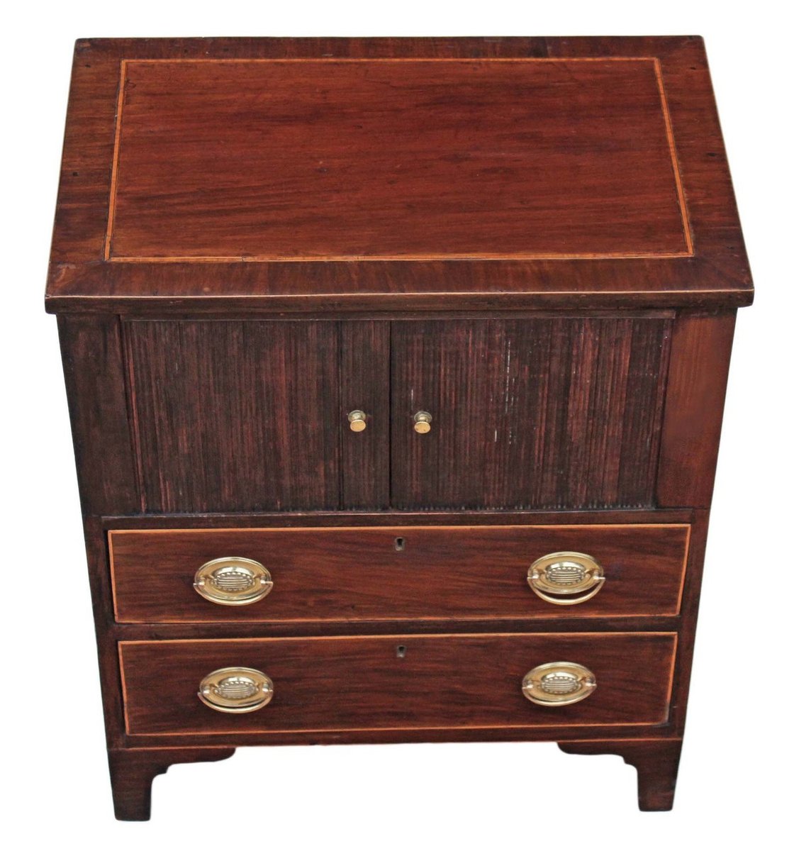 Antique Edwardian Mahogany Nightstand for sale at Pamono