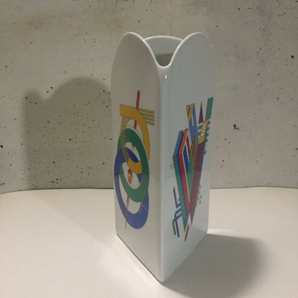 Vase en Céramique par Marcello Morandini pour Rosenthal, 1980s en vente
