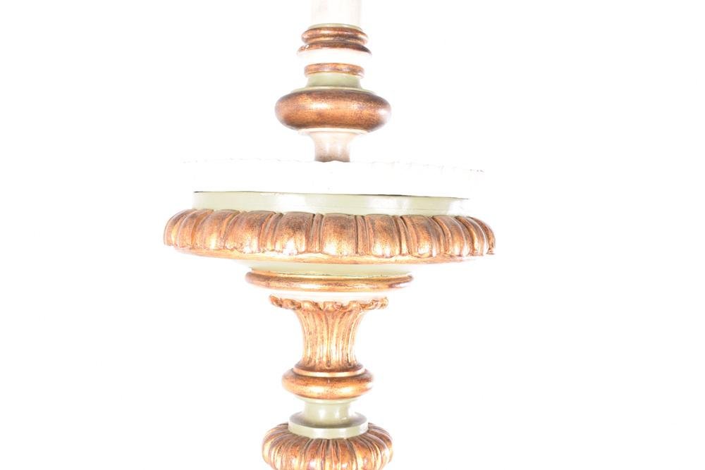 Antique Candle Form Floor Lamp for sale at Pamono