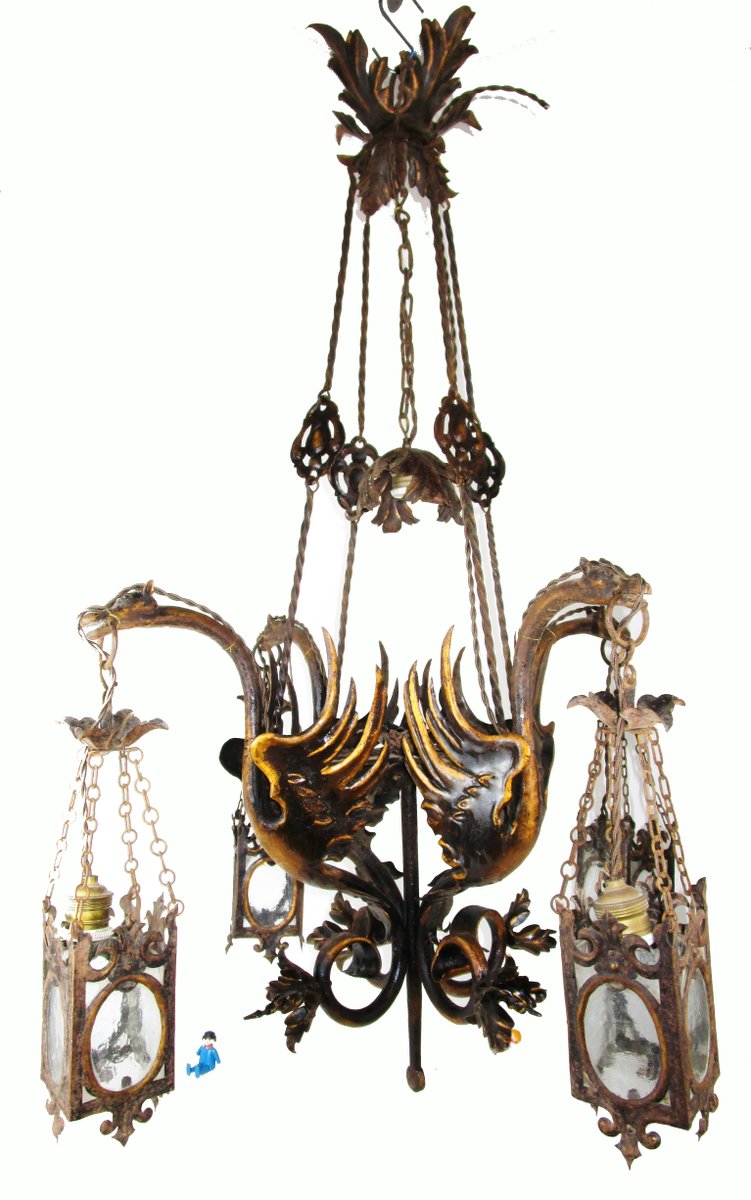 Antique Spanish Renaissance Lamp