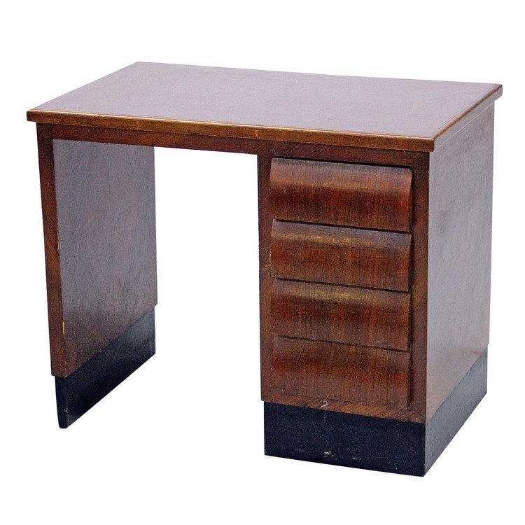 MidCentury Wooden Desk for sale at Pamono