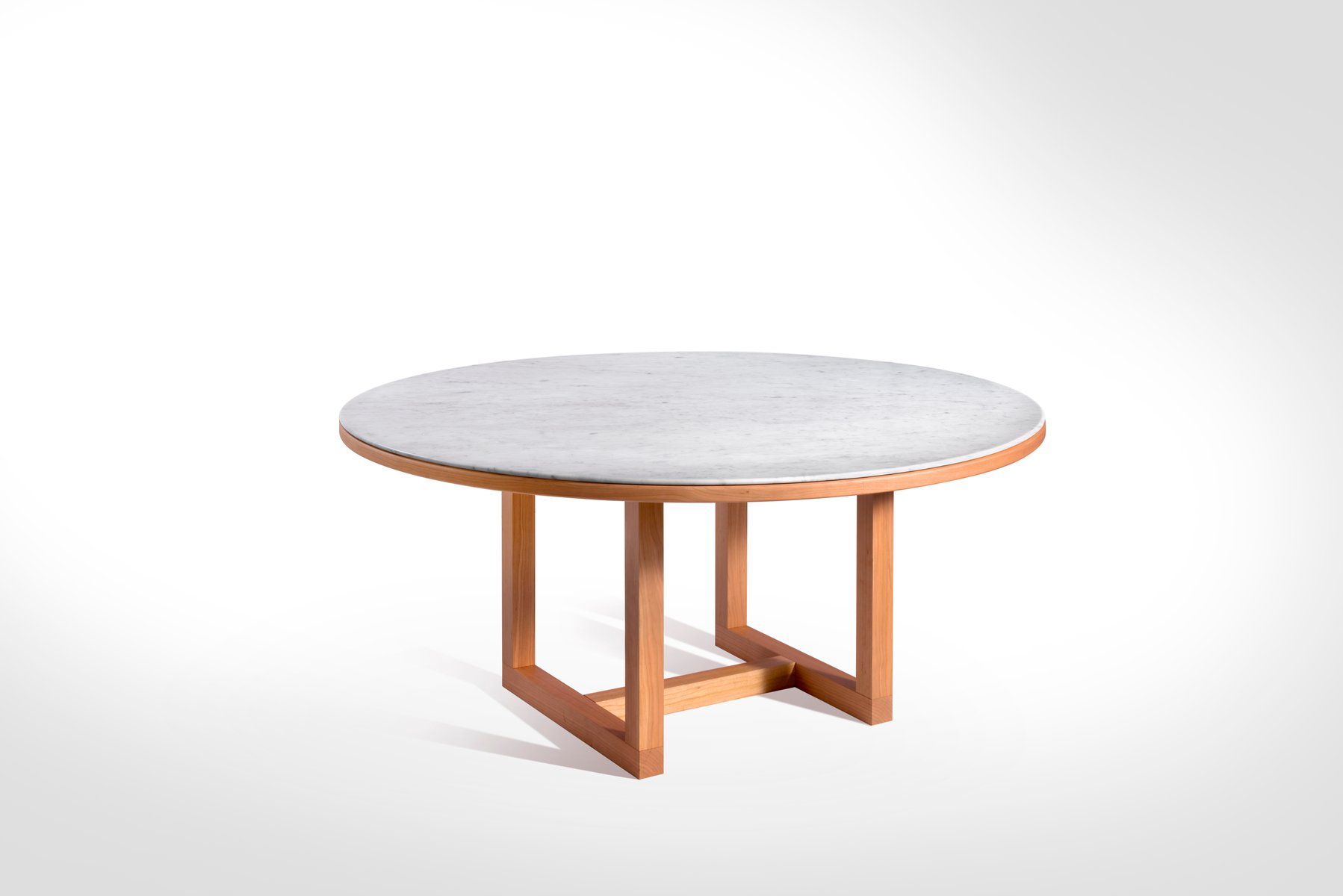 White Carrara Marble Span Dining Table by John Pawson for ...