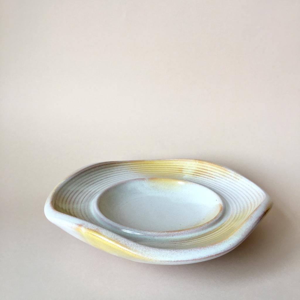 Upsala Ekeby Ceramic Bowl by Anna Lisa Thomson Swedish Free Shipping