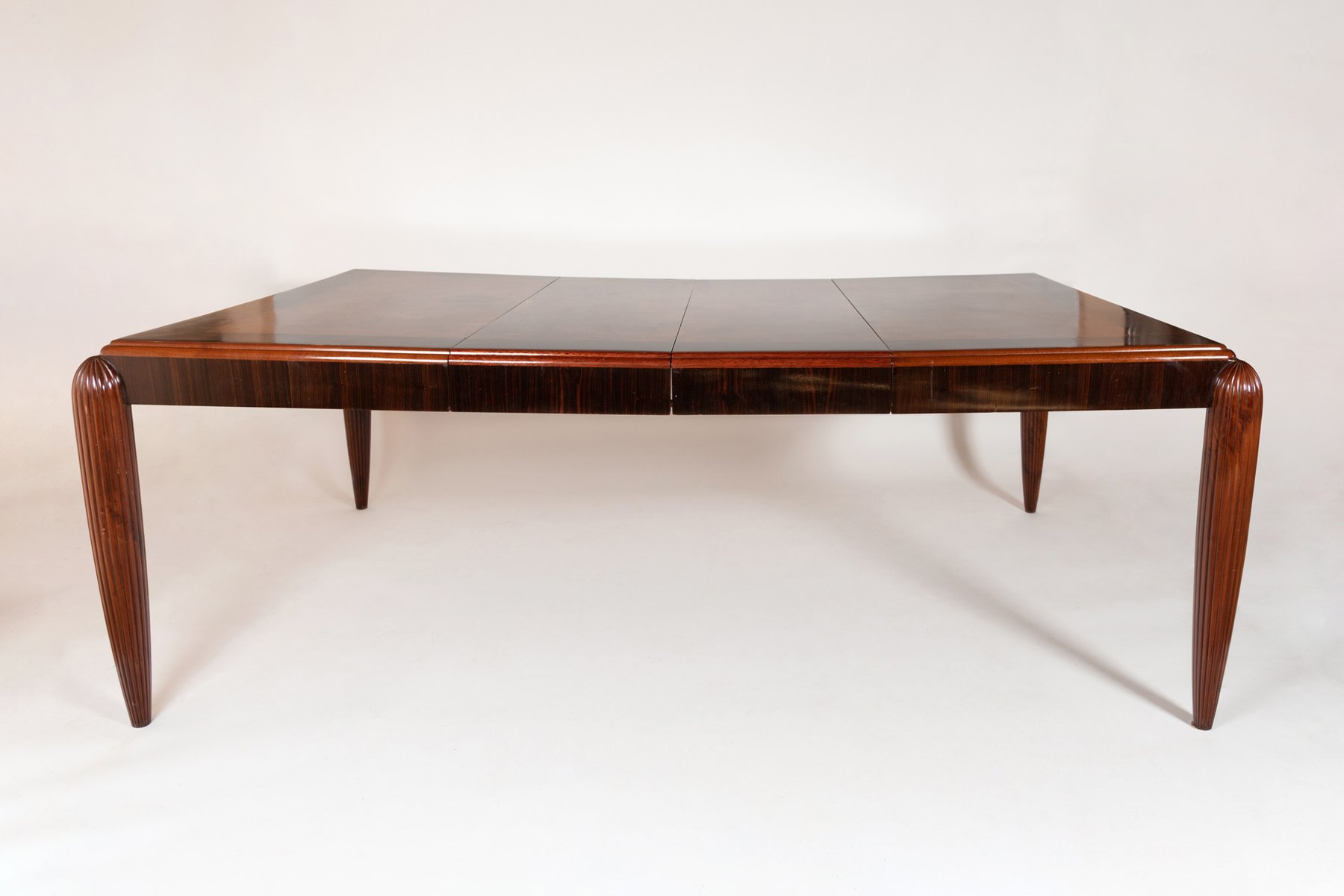 Table de Salle à Manger Extensible en Macassar, en Amboine ...