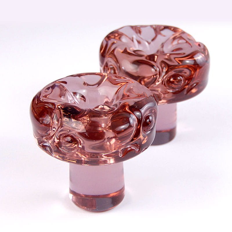 Dänische Kerzenhalter aus Glas von Christer Holmgren ... Dänische Kerzenhalter aus Glas von Christer Holmgren ...