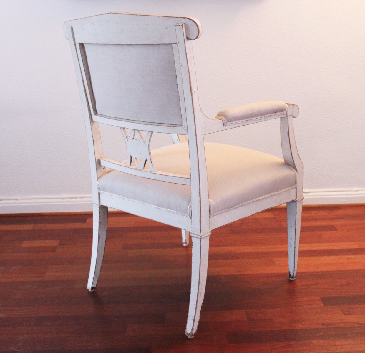 Dänische antike gustavianische Wohnzimmergarnitur aus Holz, 1840er bei