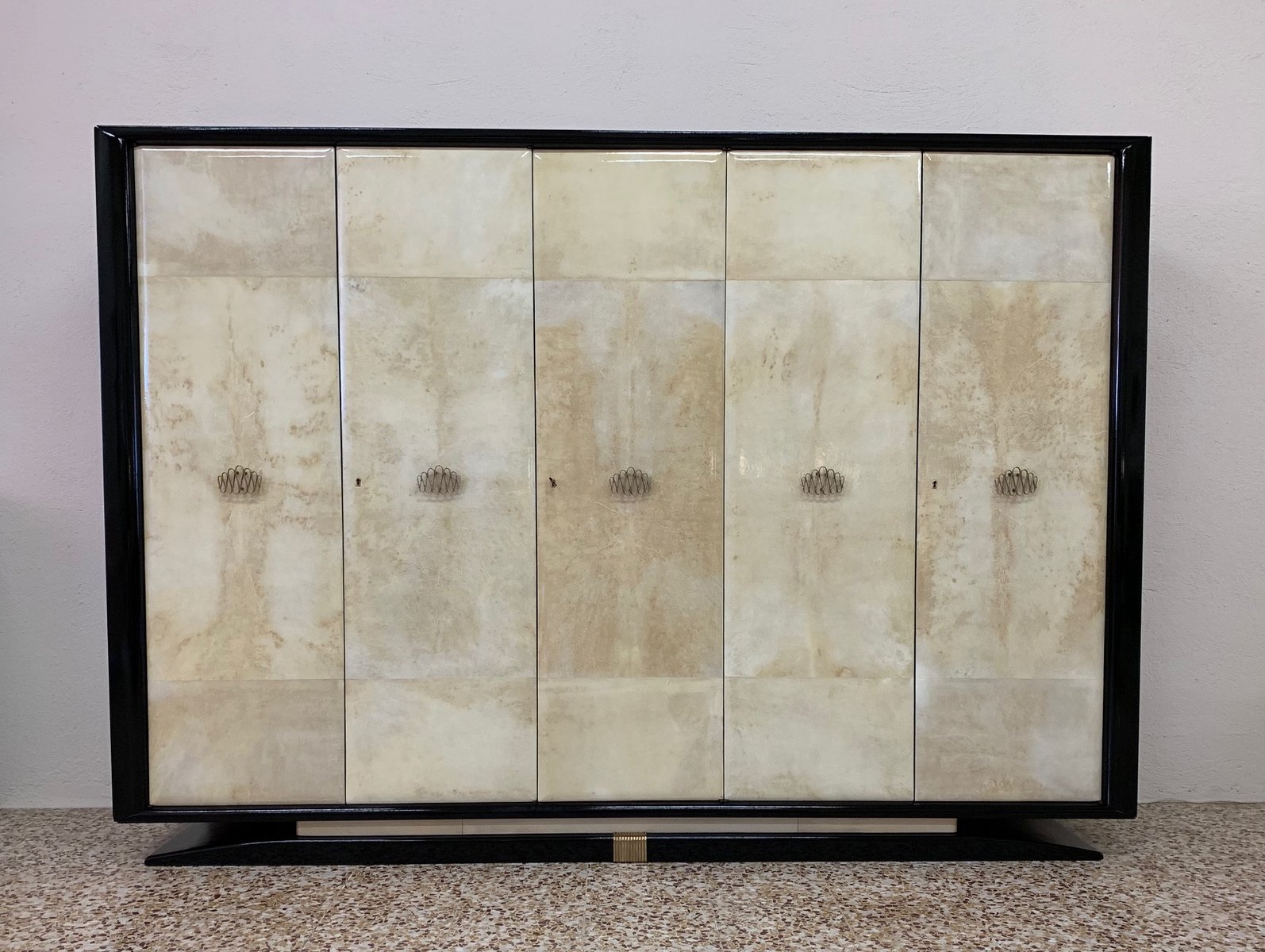 Large Italian Art Deco Wardrobe 1940s For Sale At Pamono