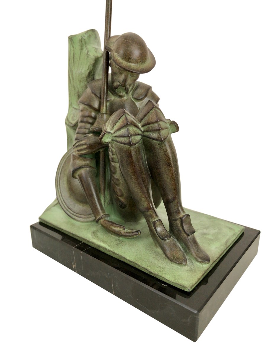 Don Quichotte und Sancho Panza Buchstützen von Janle für ...