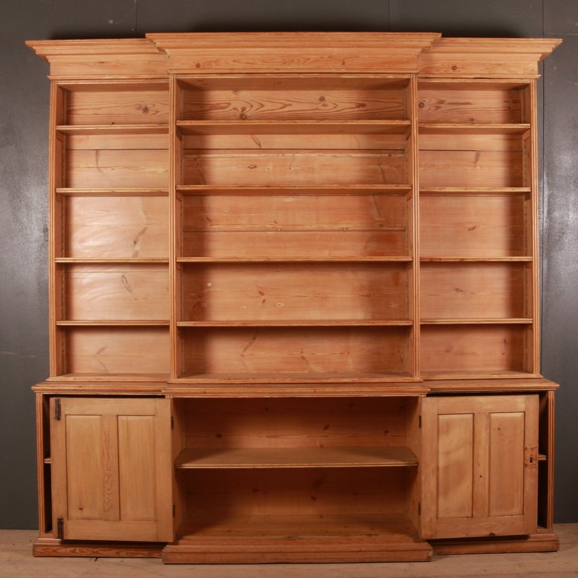 Antique Pine Bookcase 1810s For Sale At Pamono