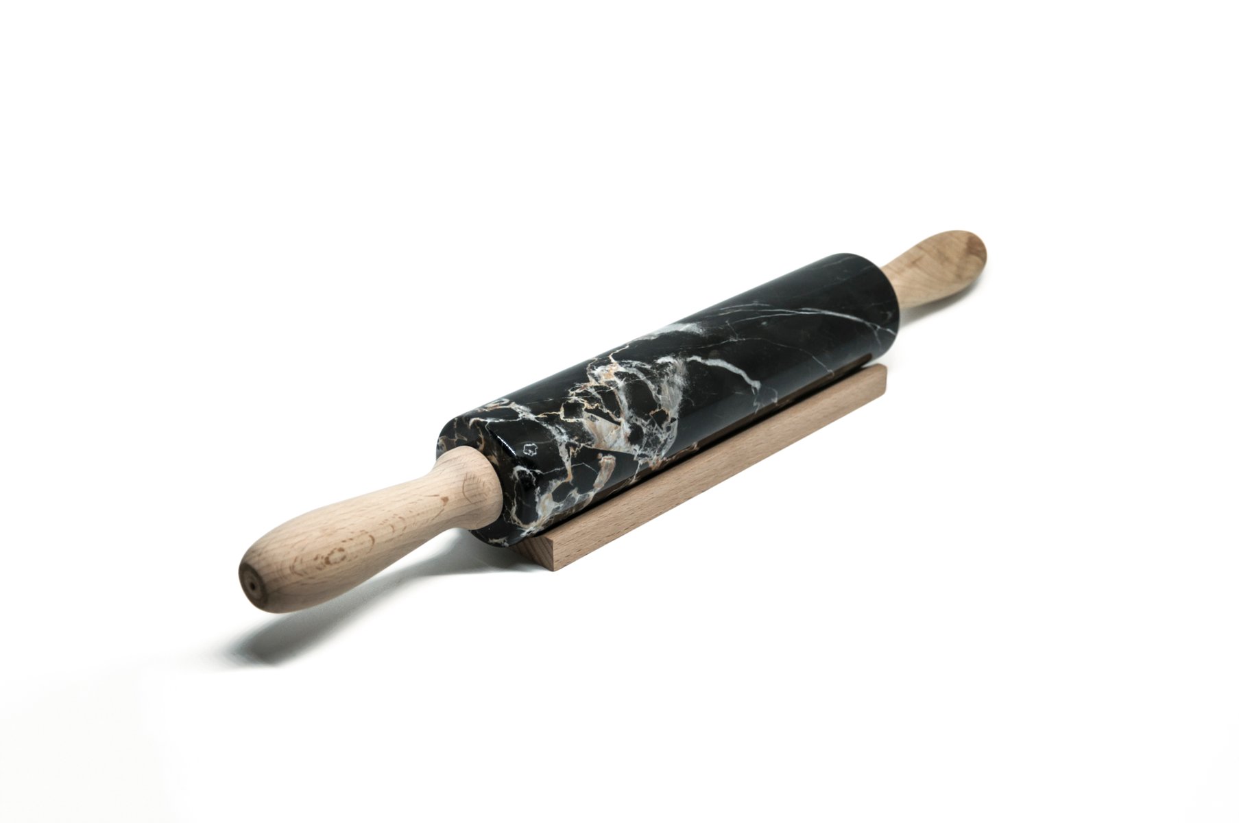 Rouleau à Pâtisserie en Marbre Portoro Noir de FiammettaV Home Collection en vente sur Pamono