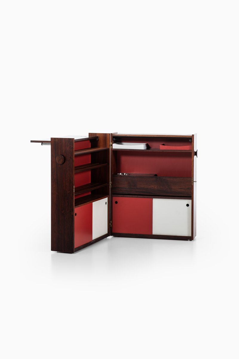 danish rosewood and formica bar cabinet by johannes andersen for dyrlund 1960s SC-479510