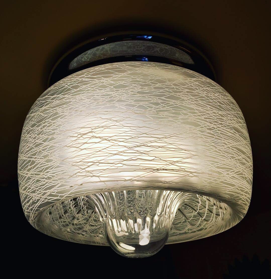 Applique Murale Vintage en Verre de Murano de Mazzega, Italie, 1974 en vente sur Pamono