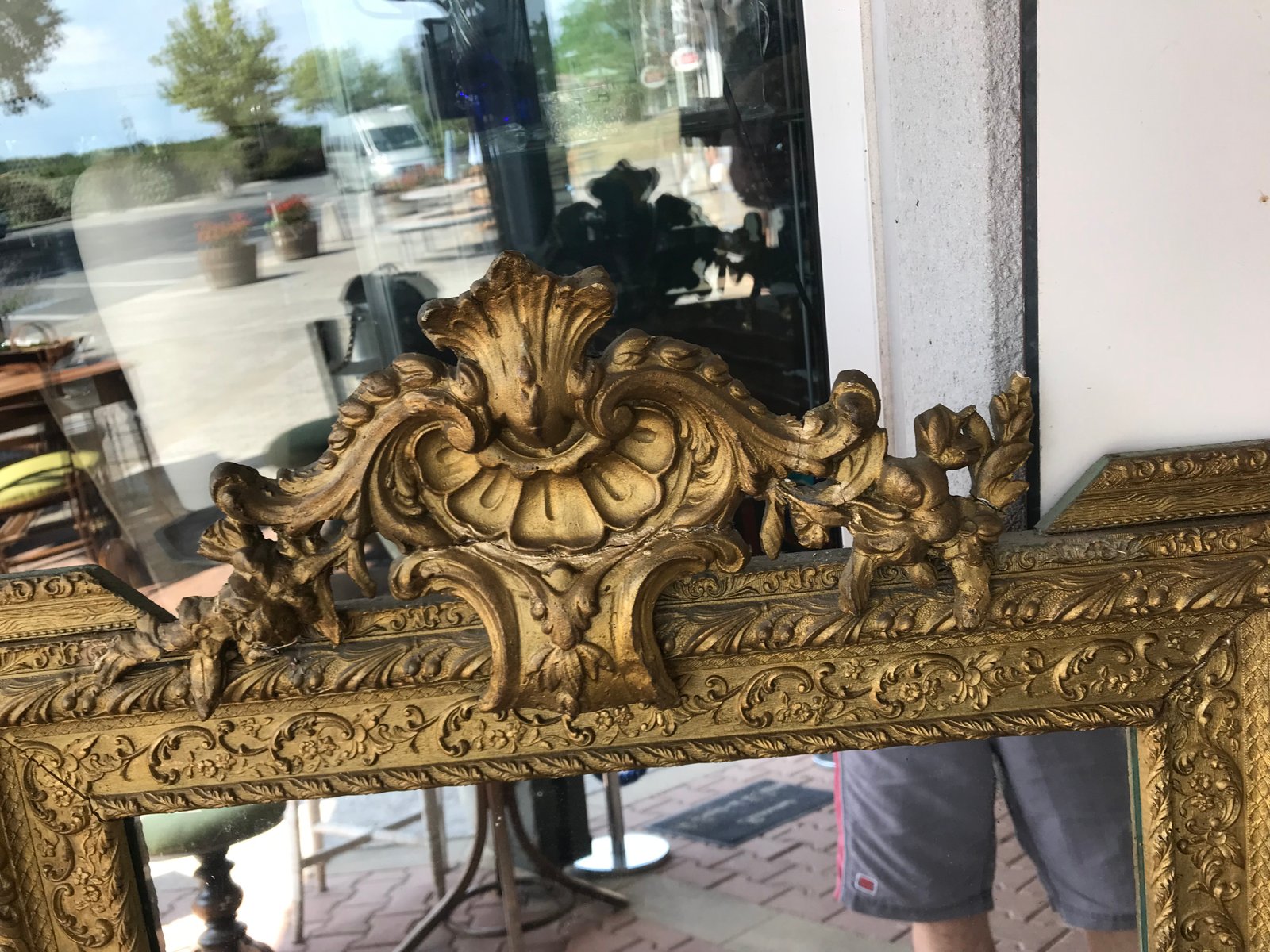 Antique Neo Classical French Mirror Bei Pamono Kaufen