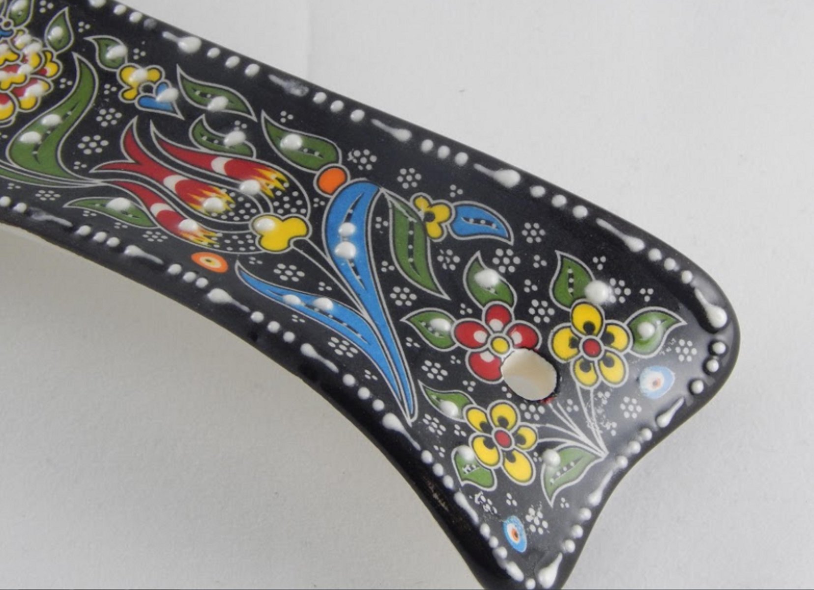 TheWolfard Löffelablage Aus Marmor - Luxus Küchenutensilien Halter Schwarz/gold