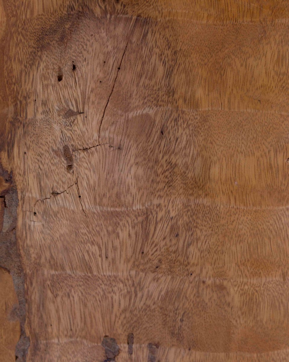 Antiker handgeschnitzter Raumteiler aus Palmenholz bei Pamono kaufen