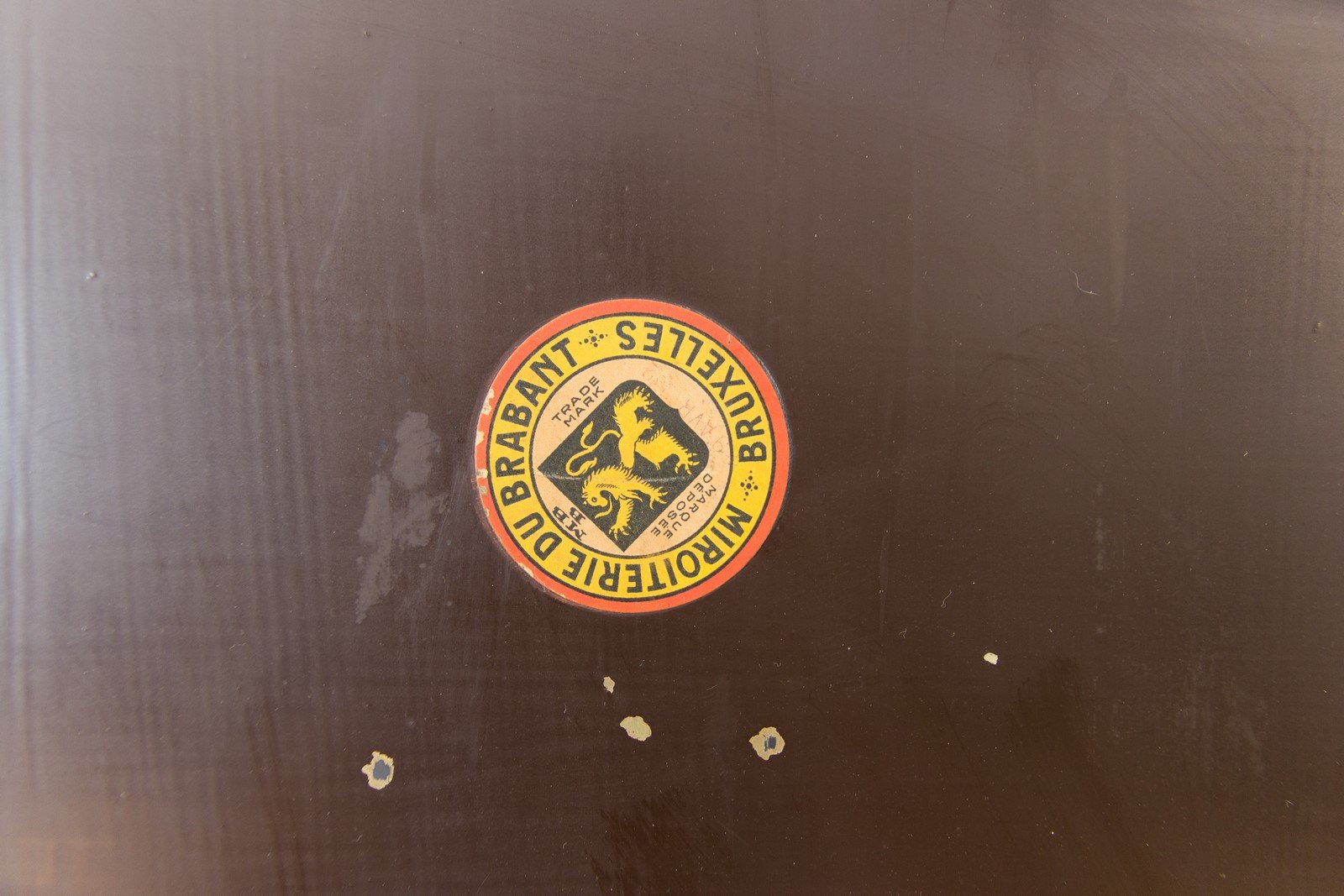 Großer Vintage Rokoko Bodenspiegel von Miroiterie du Brabant, 1932 bei