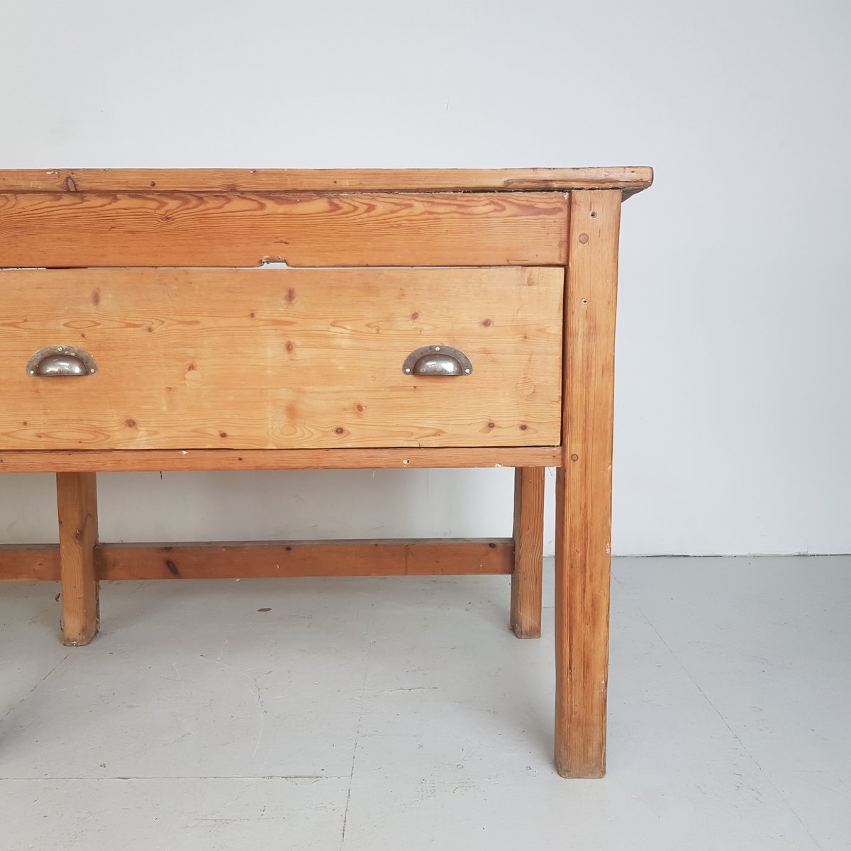 Industrieller Bäckereitisch, 19. Jh. bei Pamono kaufen