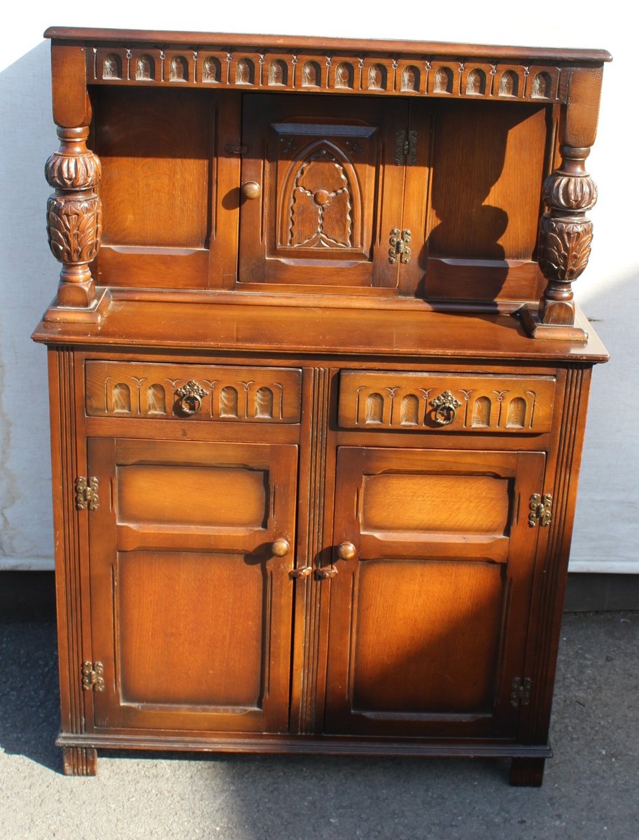 Small Oak Cupboard 1940s For Sale At Pamono