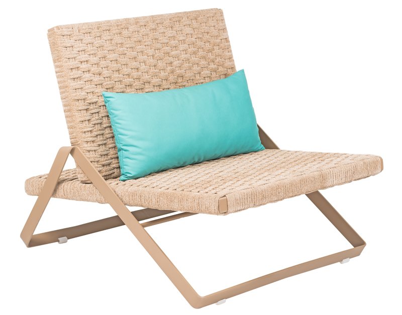 Chenille Rope Dobra Outdoor Lounge Stuhl von Filipe Ramos bei Pamono kaufen