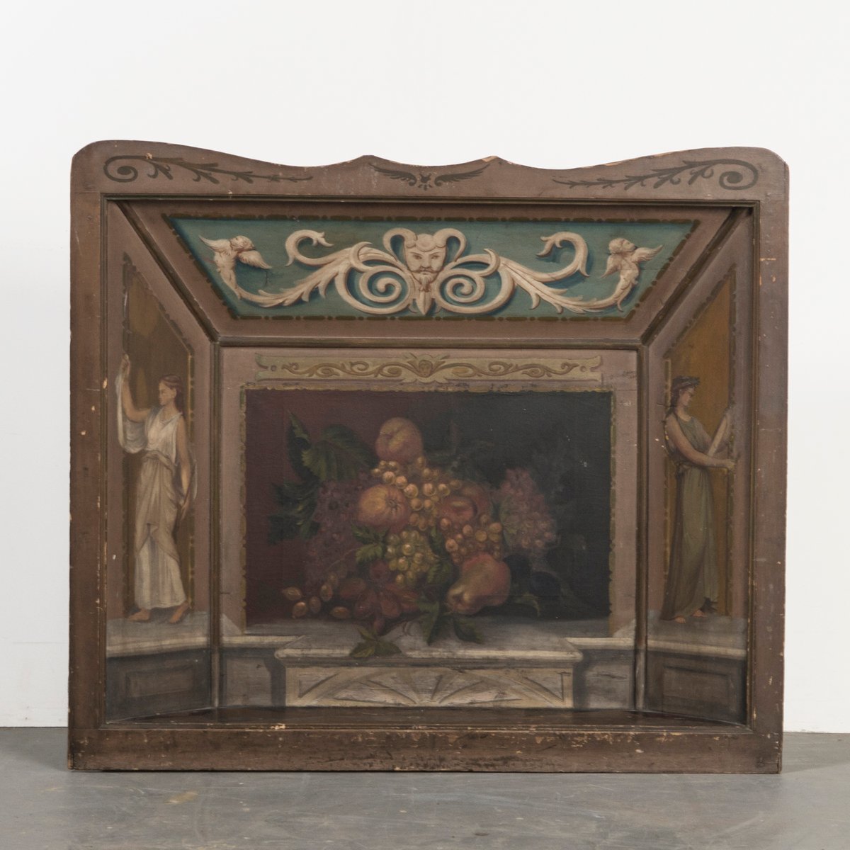 Antiker Kaminschirm bei Pamono kaufen