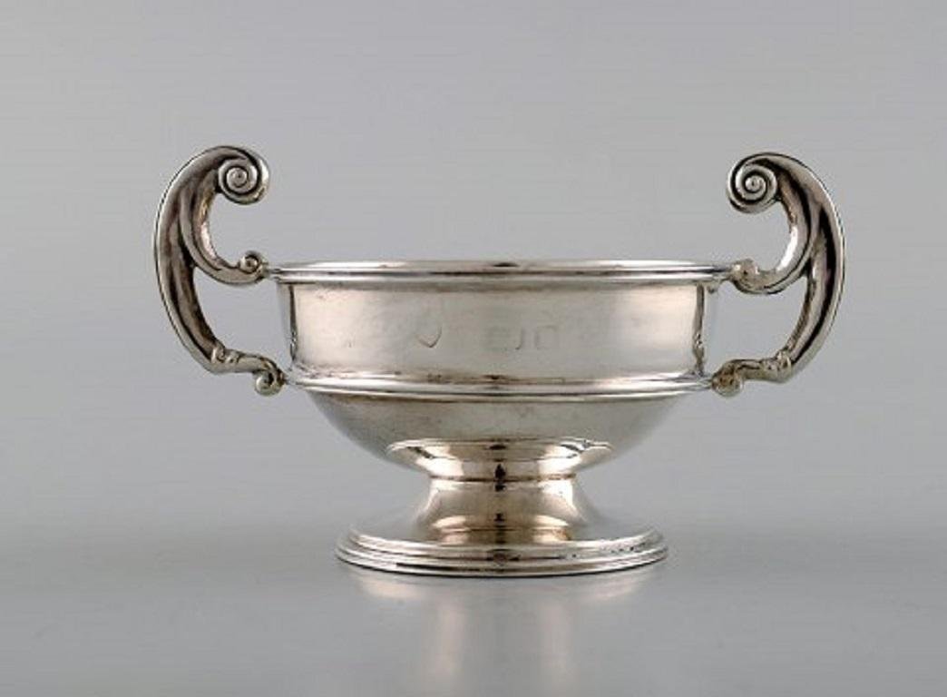 Antique Swedish Silver Salt Cellar for sale at Pamono