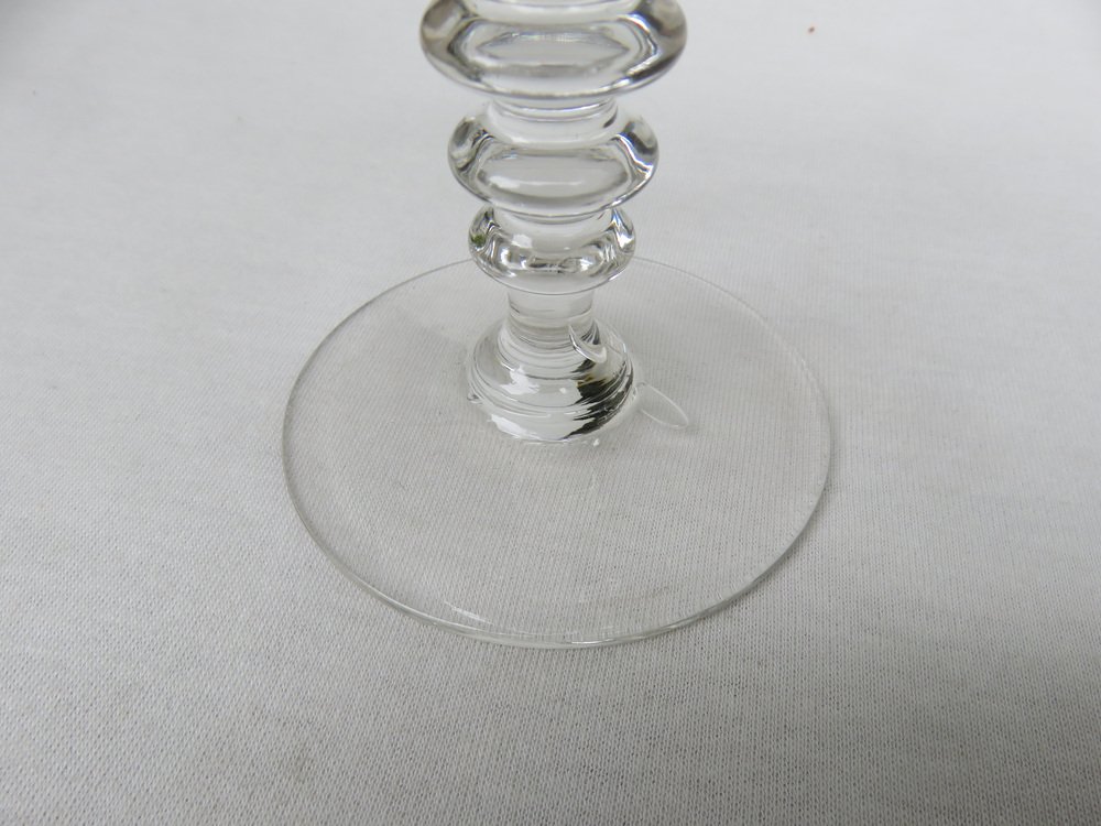 Antique French Champagne Glasses, Set of 12 for sale at Pamono