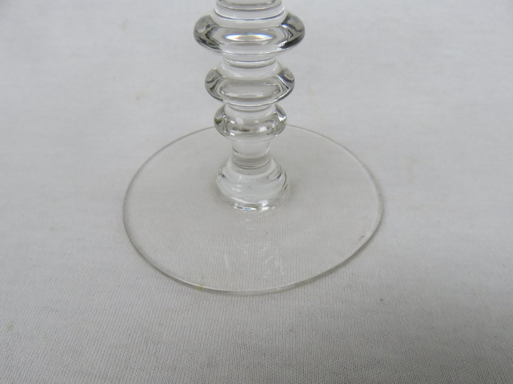 Antique French Champagne Glasses, Set of 12 for sale at Pamono