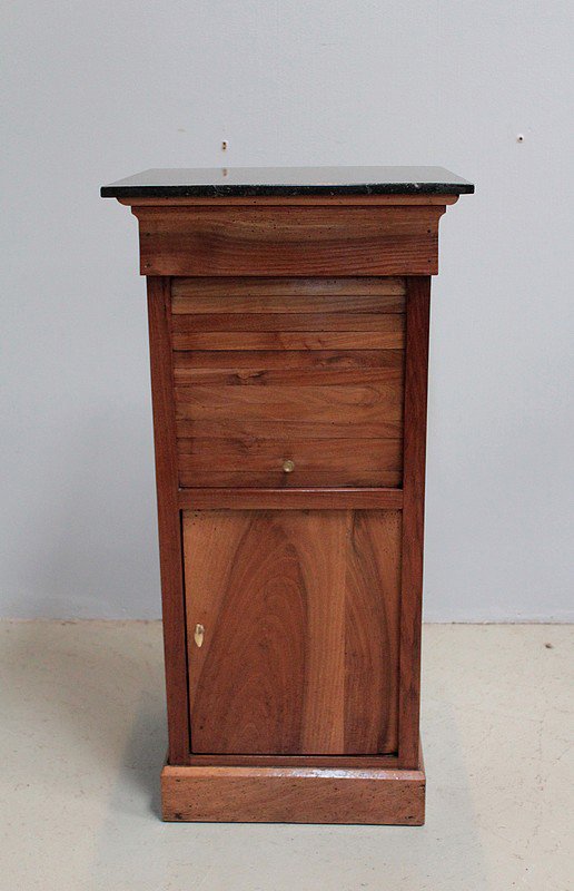 Antique Walnut Nightstand for sale at Pamono