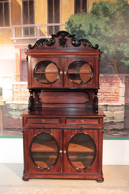 Antique Rosewood Buffet for sale at Pamono