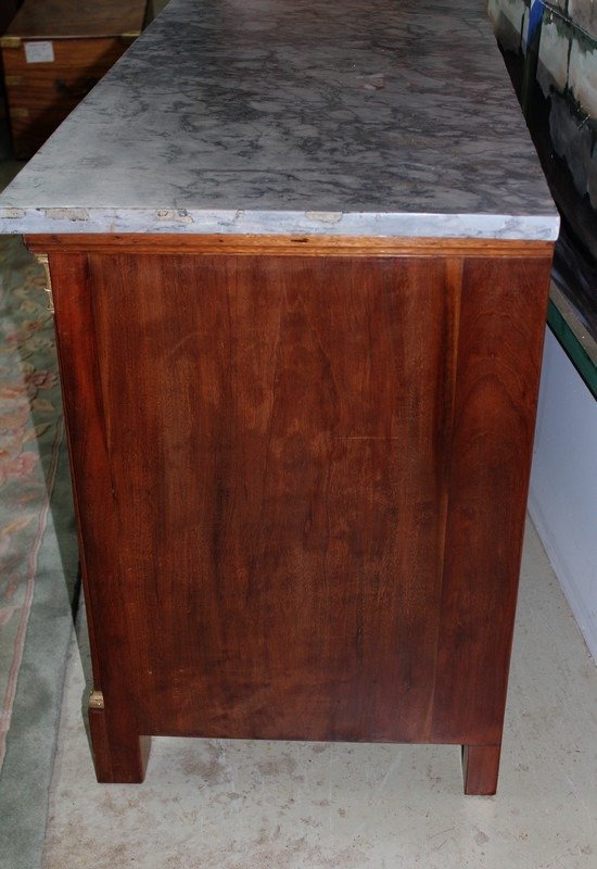 Antique Mahogany Veneer Dresser for sale at Pamono