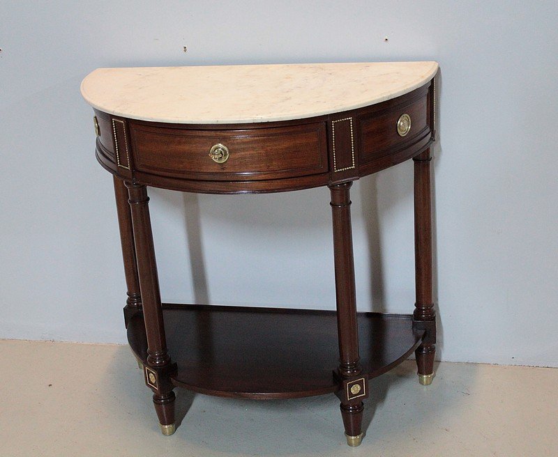 Round Console Table Deals 55 Off, Small Half Round Hall Table