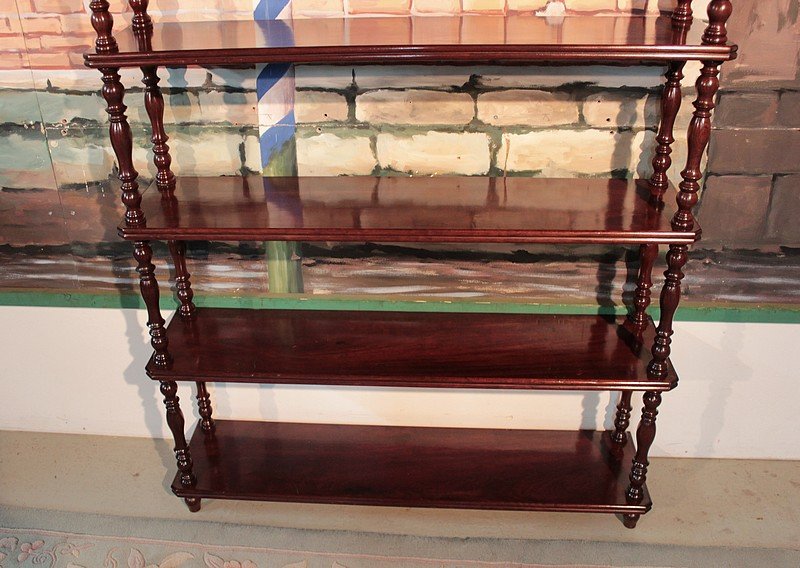 Antique Mahogany Shelf for sale at Pamono