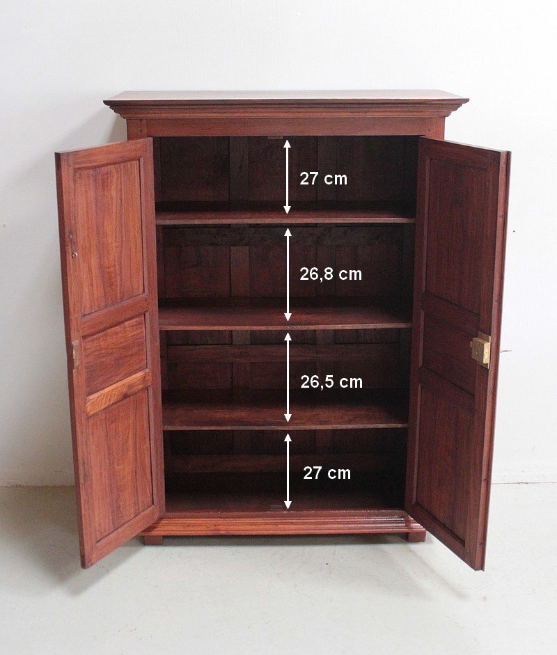 Kleiner Vintage Geschirrschrank aus Teak bei Pamono kaufen