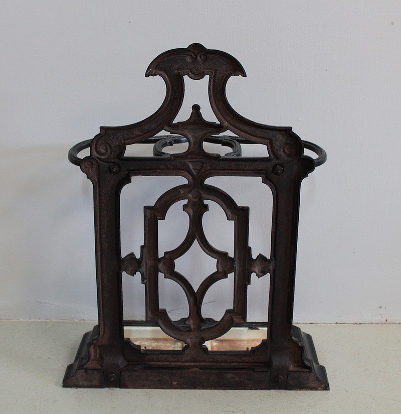 Antique Cast Iron Umbrella Holder for sale at Pamono