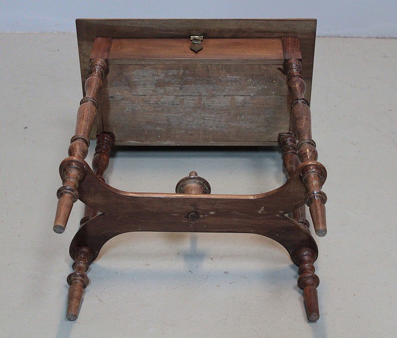 Antique Walnut Side Table for sale at Pamono