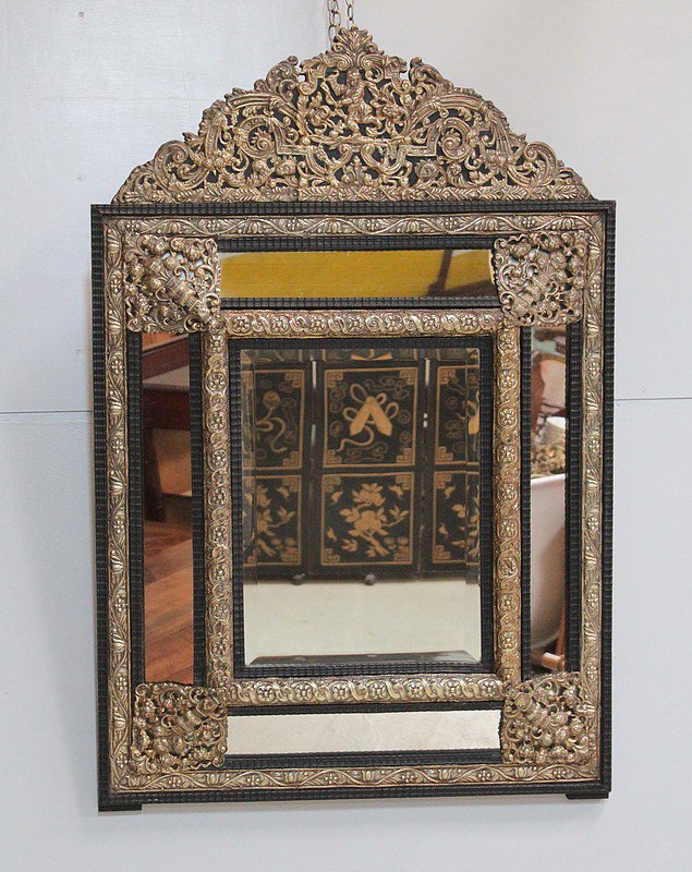 Antique Louis XIV Style Mirror for sale at Pamono