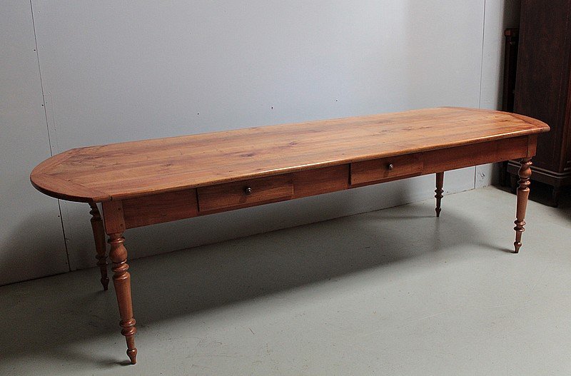 Esstisch aus Kirschholz, 19. Jh. bei Pamono kaufen