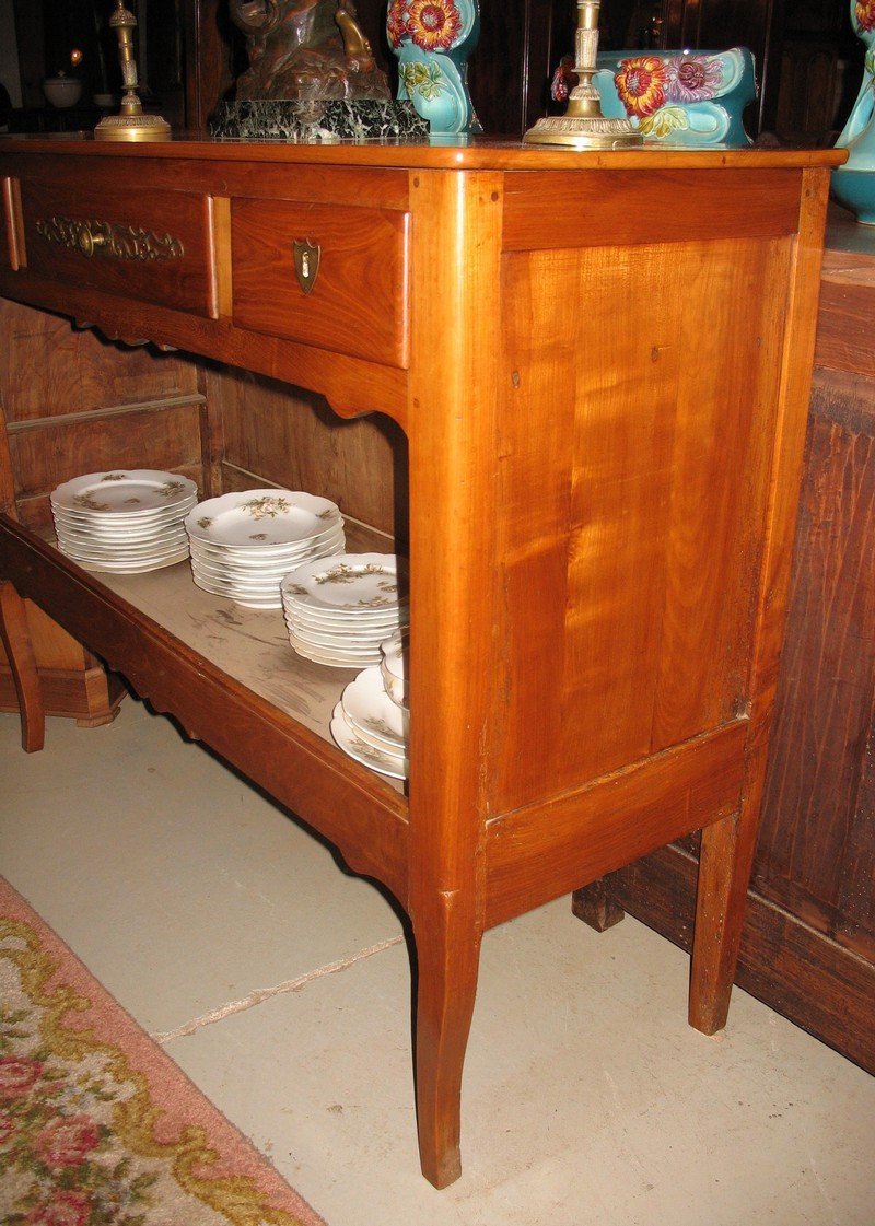 Antique Cherry Wood Sideboard for sale at Pamono