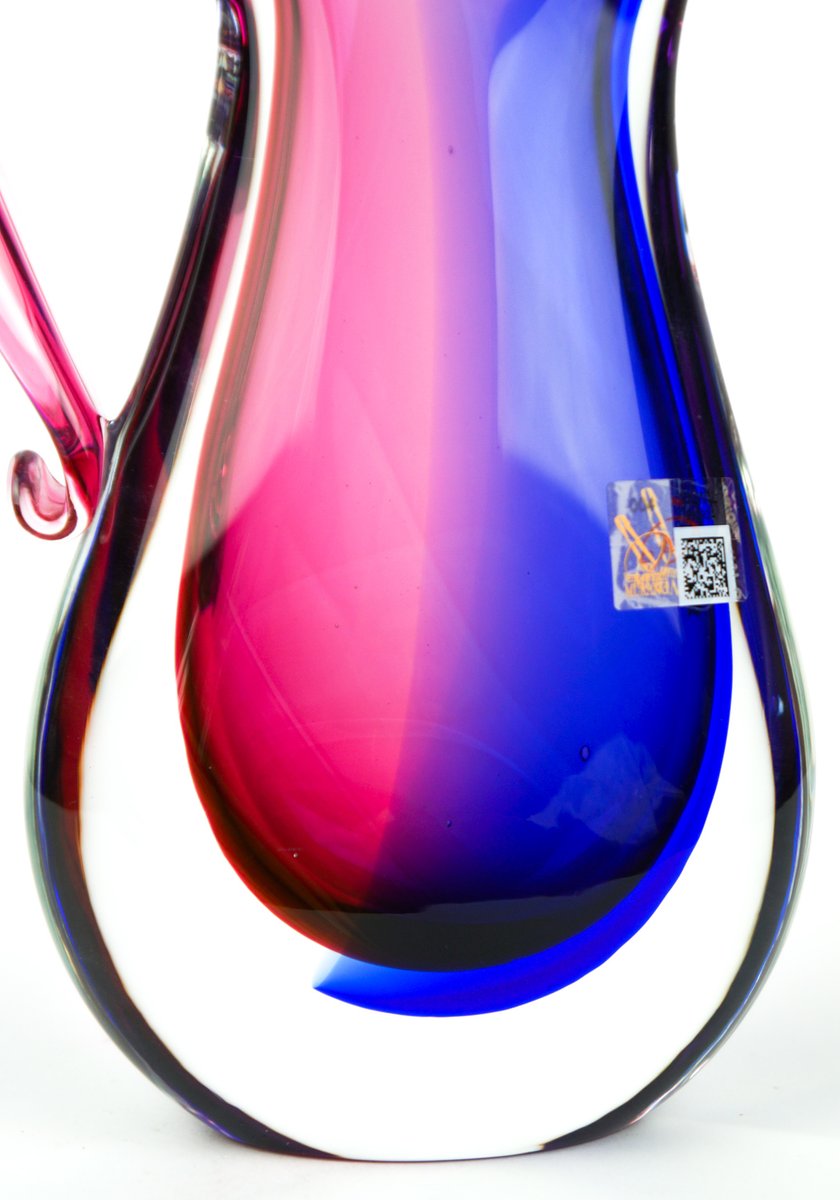 VASE BLEU EN verre Murano EUR 27,00 - FR